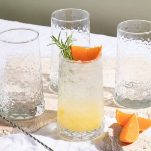 Ποτήρι Σωλήνα Cairo 458ml Σετ 6τμχ XMCasa