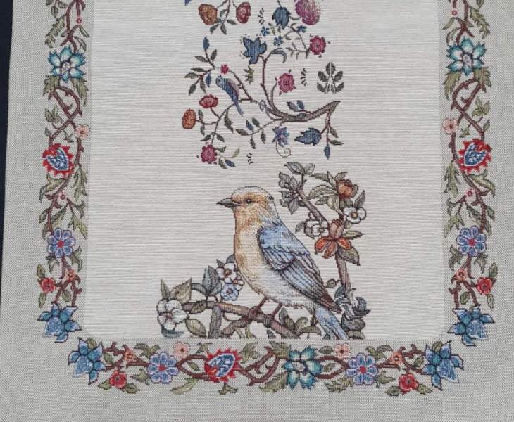1-1 Ράνερ Τραπεζιού με Αηδόνια 45x140cm