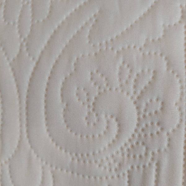 100-230 Κουβερλί Υπέρδιπλο 220x240cm με Μαξιλαροθήκες Εκρού
