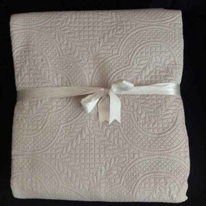 Giorgio Home Κουβερλί Υπέρδιπλο 220x240cm με 2 Μαξιλαροθήκες Γκρι-Μπεζ
