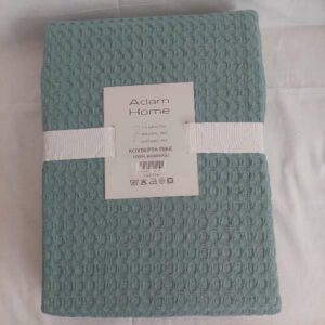 Adam Home Πικέ Κουβέρτα Βάφλα 230x240cm 100% Βαμβάκι