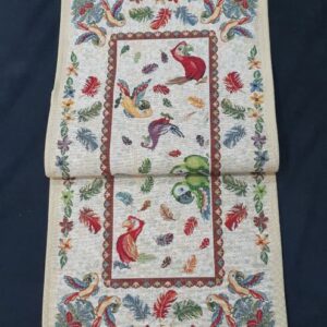 Ράνερ Τραπεζιού Παπαγάλοι 40x100cm