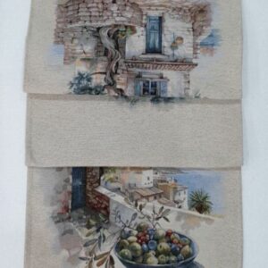 Ράνερ Τραπεζιού Καλοκαίρι στην Ακρογιαλιά 45x140cm