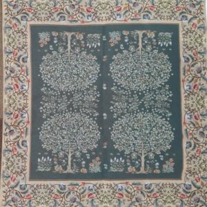 Τραπεζοκαρέ Δέντρο σε Πράσινο Φόντο 140x140cm