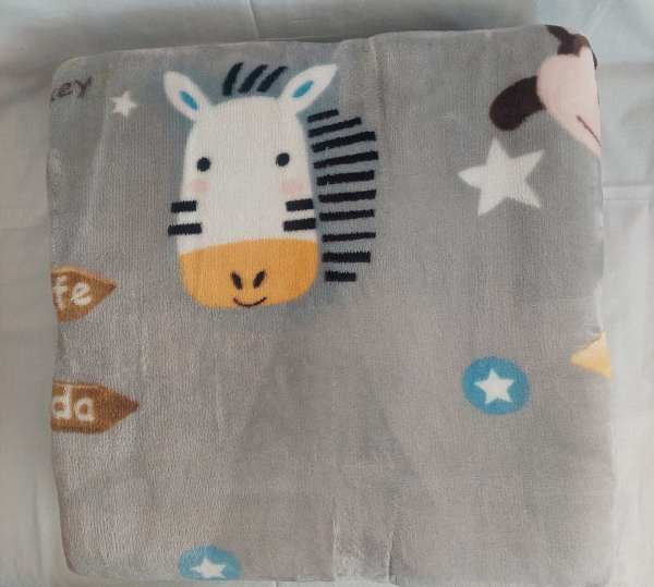 22-041 ουβέρτα Flannel με Sherpa Jungle 150x200cm Κωδ. 22-041