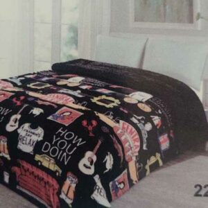 Κουβέρτα Flannel με Sherpa 150x200cm Κωδ. 22-042