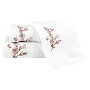 Cherry Blossom Σετ Πετσέτες 3τμχ 70x140cm / 50x90cm / 30x52cm