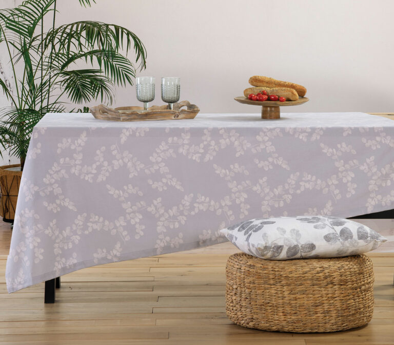 Nef-Nef Τραπεζομάντηλο Santika Grey 140x240cm