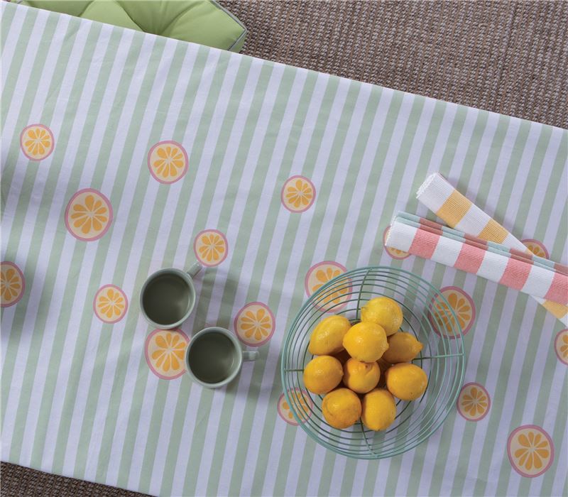 039495 Nef-Nef Lemonade Αλέκιαστο Τραπεζομάντηλο 140x180cm