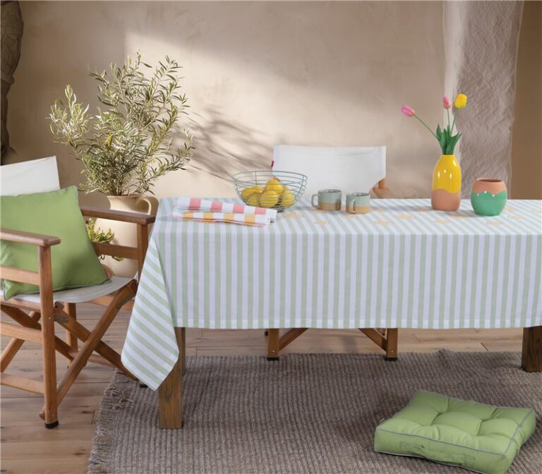 Nef-Nef Lemonade Αλέκιαστο Τραπεζομάντηλο 140x180cm