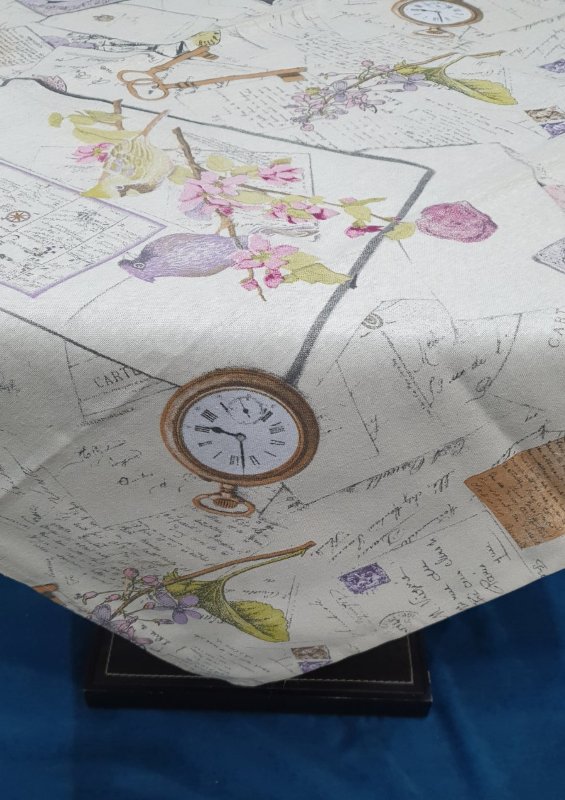 500-116 Καρεδάκι Τραπεζιού Vintage 93x93cm