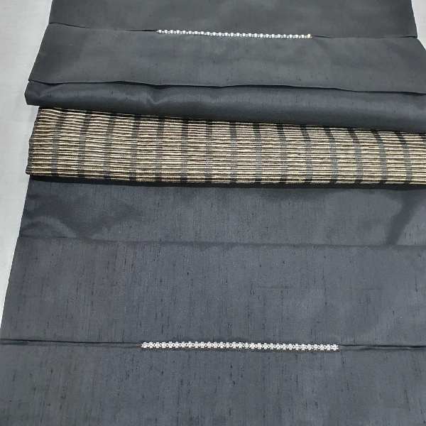 500-122 Ράνερ Τραπεζιού Μαύρο-Χρυσό με Στρας Swarovski 40x167cm