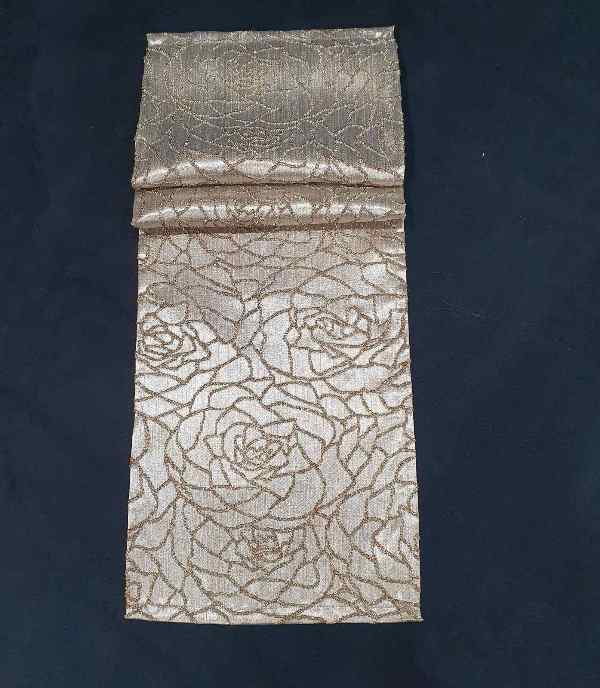 500-134 Ράνερ Μπεζ-Καφέ με Ανάγλυφα Σχέδια 30x130cm