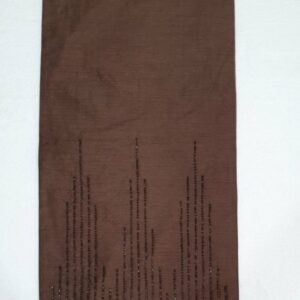 Καφέ Ράνερ Τραπεζιού με Πούλιες 35x158cm
