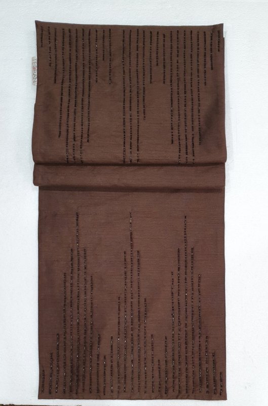 500-160 Καφέ Ράνερ Τραπεζιού με Πούλιες 35x158cm