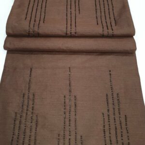 Καφέ Ράνερ Τραπεζιού με Πούλιες 35x158cm