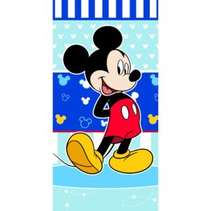 BOREA Mickey Πετσέτα Θαλάσσης Βαμβακερή Βελούδινη 320gsm 70x140cm