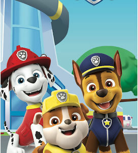 BOREA Παιδική Πετσέτα Θαλάσσης Paw Patrol Τιρκουάζ 70x140cm