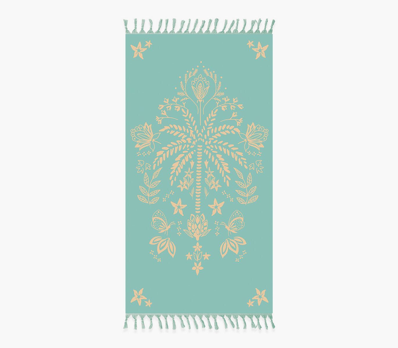 039980 Nef-Nef Homeware Πετσέτα Θαλάσσης Oriental Aqua