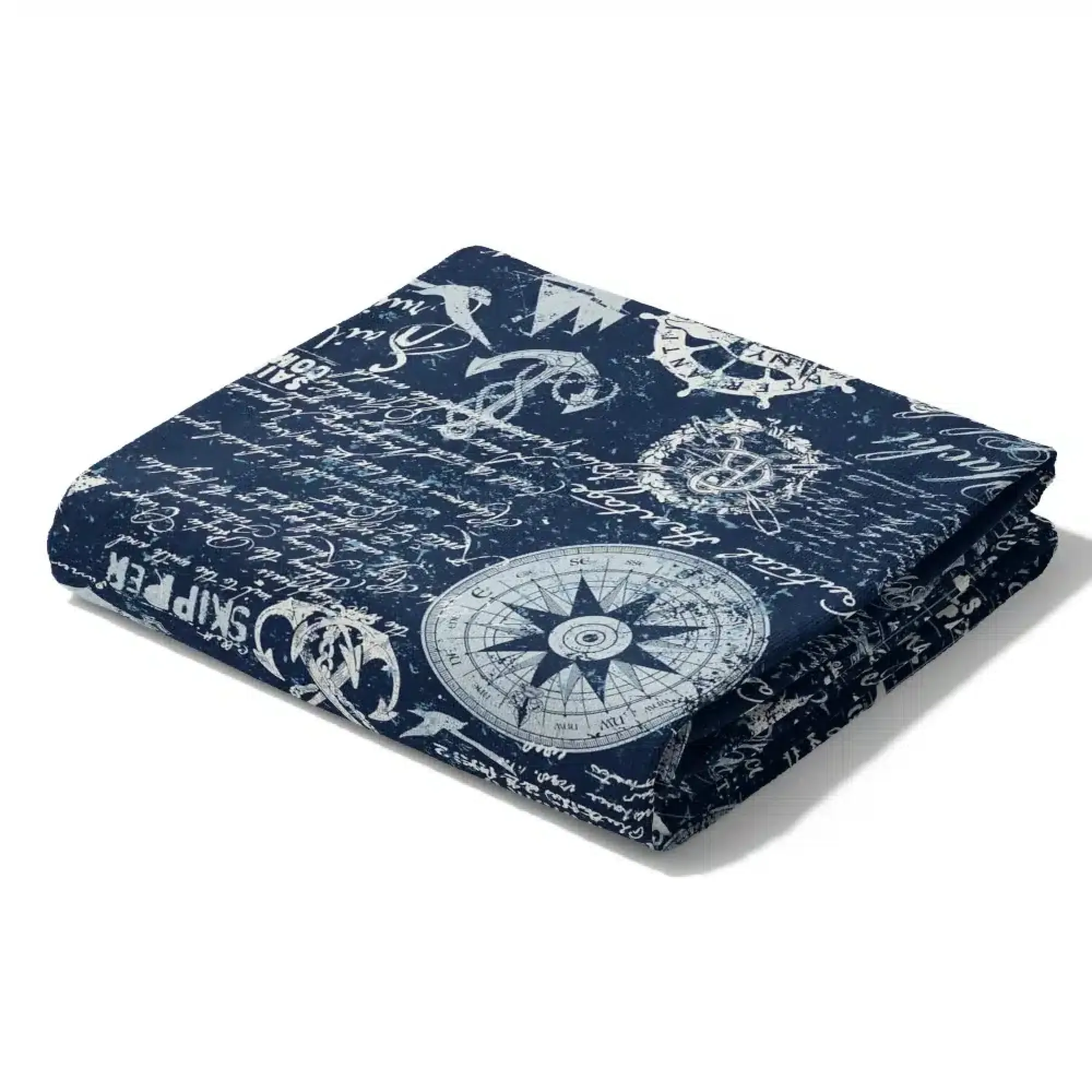041506097261 Borea Quick Dry Nautical Πετσέτα Θαλάσσης Microfiber 90χ180