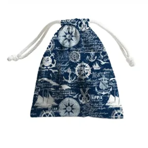 Borea Quick Dry Nautical Πετσέτα Θαλάσσης Microfiber 90χ180