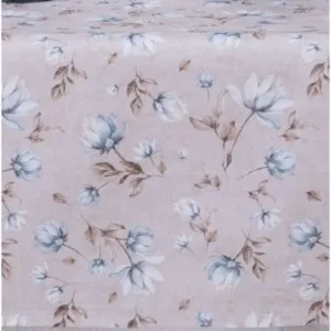 Teoran Altea Καρέ Φλοράλ Μπεζ 135x135cm