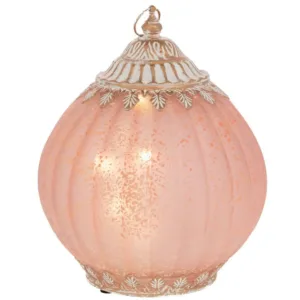 Φανάρι με Φως LED Pink 15x15x19cm 92575