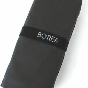BOREA Πετσέτα Σώματος Microfiber Μαύρη 80x160cm