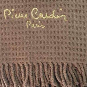 Ριχτάρι – Κουβέρτα Καναπέ PIERRE CARDIN Καφέ 140x180cm 50% Βαμβάκι - 50% Ακρυλικό