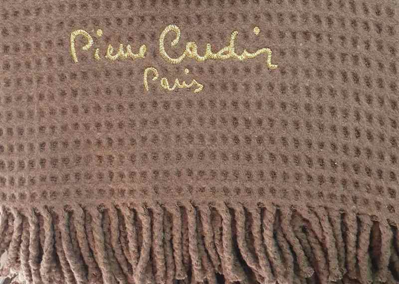 PARIS-1 Ριχτάρι – Κουβέρτα Καναπέ PIERRE CARDIN Καφέ 140x180cm 50% Βαμβάκι - 50% Ακρυλικό