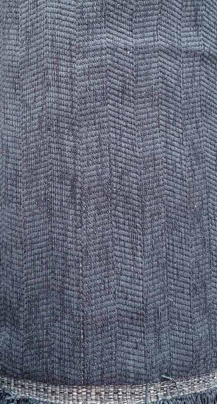 1001-1 Σετ Ριχτάρια Σενίλ 2 Τεμαχίων Πετρόλ 170x230cm & 170x280cm