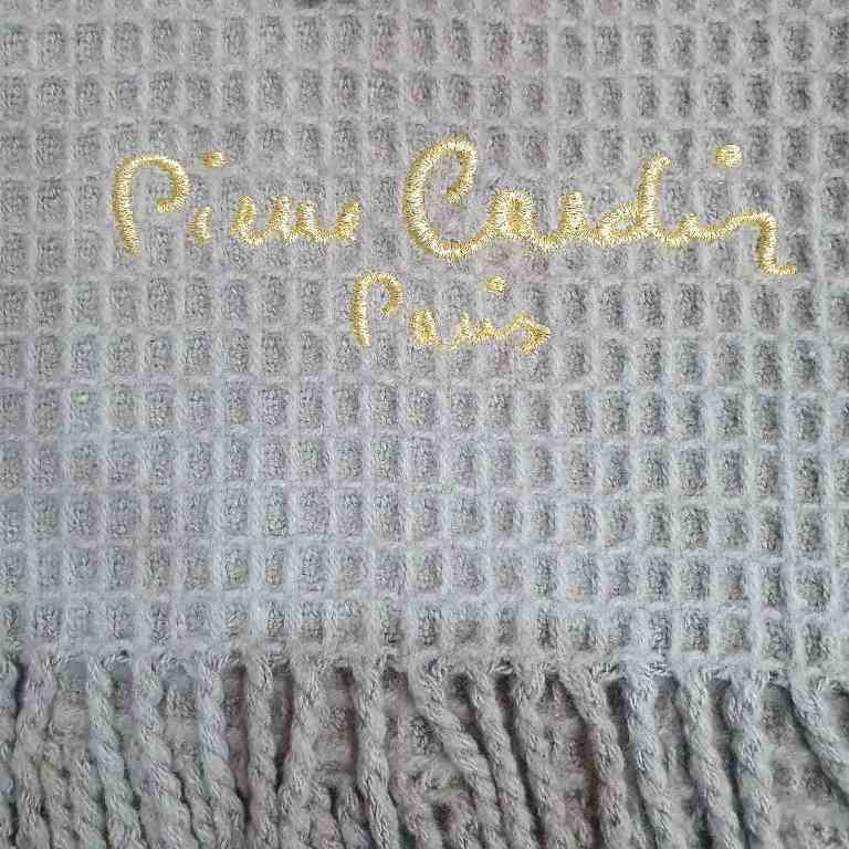 PARIS-901 PIERRE CARDIN Ριχτάρι – Κουβέρτα Καναπέ Γκρι 140x180cm 50% Βαμβάκι - 50% Ακρυλικό