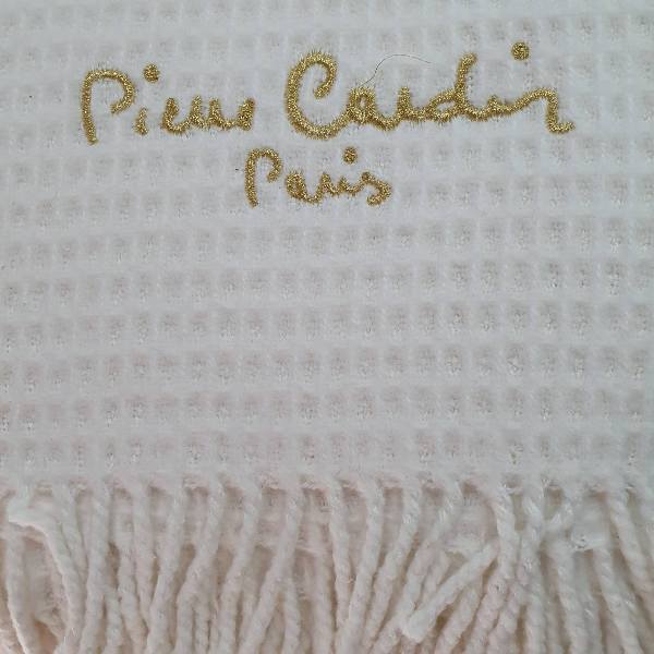 PARIS-902 PIERRE CARDIN Ριχτάρι – Κουβέρτα Καναπέ Εκρού 140x180cm 50% Βαμβάκι - 50% Ακρυλικό