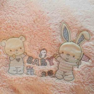 NEF-NEF Play in My Room Κουβέρτα Fleece Κούνιας 110x150cm