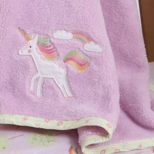 NEF-NEF Rainbow Story Κουβέρτα Fleece Κούνιας 105χ80cm