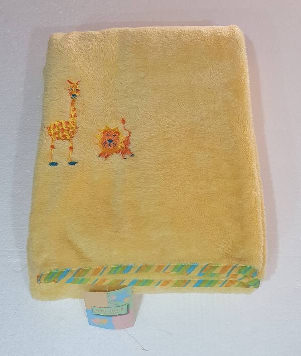 3000-15 NEF-NEF Καμηλοπάρδαλη Κουβέρτα Fleece Κούνιας 110x150cm