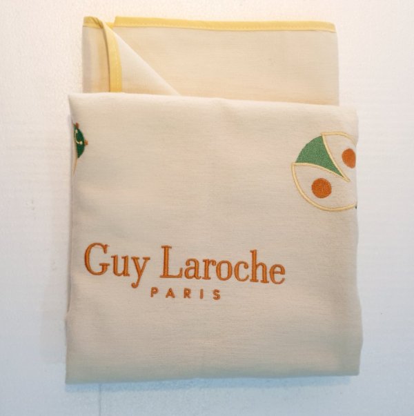 3000-6 GUY LAROCHE Πάνα Κουβέρτα Εκρού 155x110cm