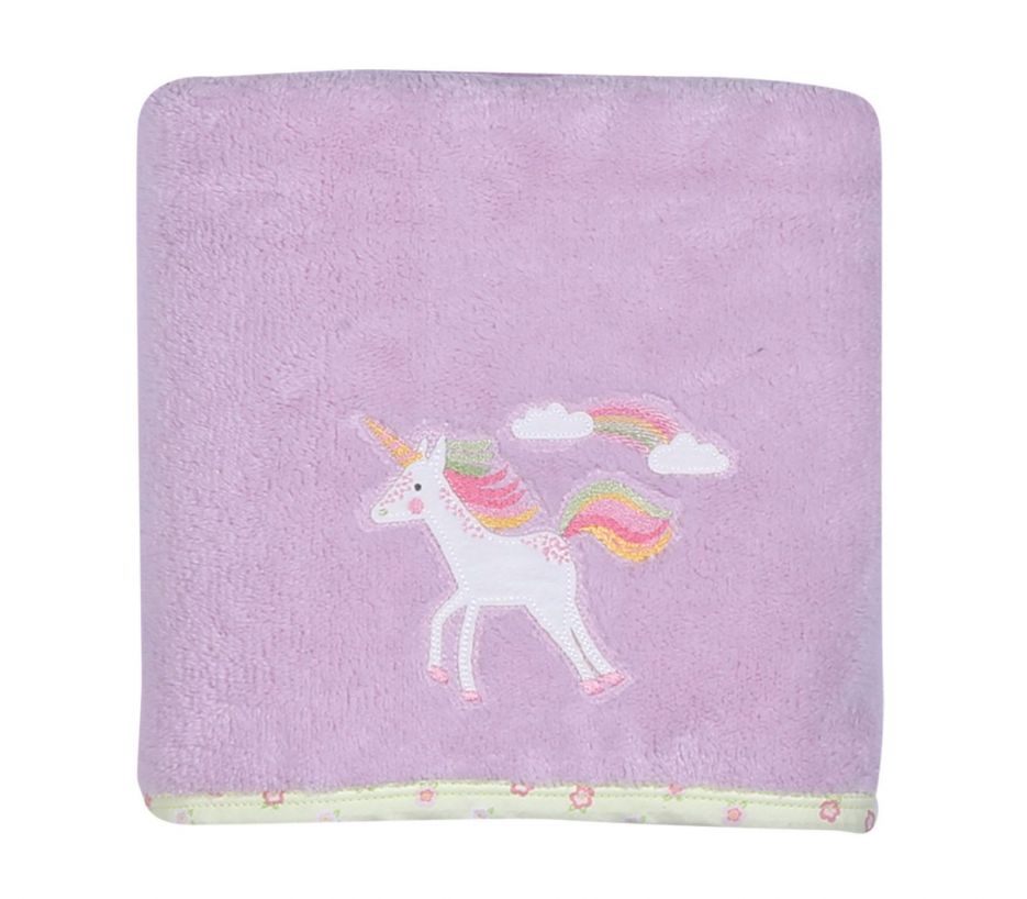 3000.14 NEF-NEF Rainbow Story Κουβέρτα Fleece Κούνιας 105χ80cm
