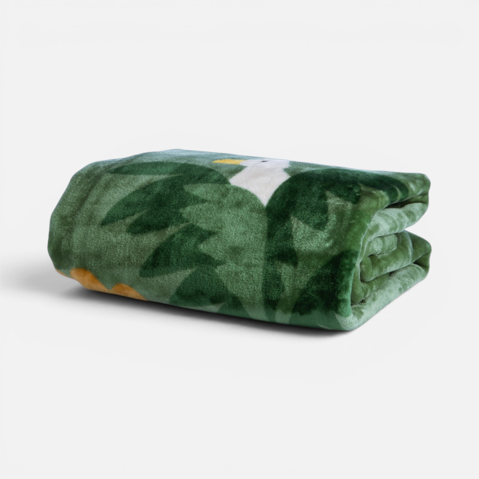 040929 Κουβέρτα Παιδική Jungle Mania Nef-Nef Homeware Green 160x220cm