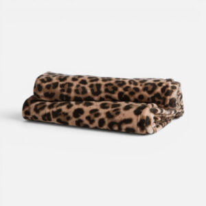Κουβερτάκι Καναπέ Cheetar Brown 100% Πολυεστέρας 130x180cm