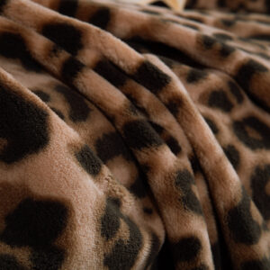 Κουβερτάκι Καναπέ Cheetar Brown 100% Πολυεστέρας 130x180cm
