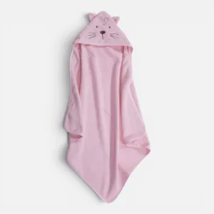 Βρεφική Κάπα Nef-Nef Cats Are Perfect Lotus Pink 100% Βαμβάκι 75x75cm