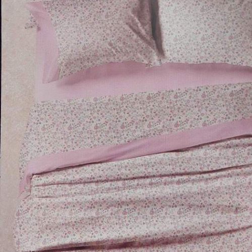 Σετ Σεντόνια Μονά Aroma Pink με Μαξιλαροθήκη 170x260cm