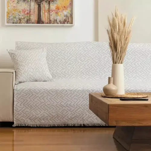 BOREA Nama Ριχτάρι Διθέσιου Καναπέ Μπεζ 180x250cm