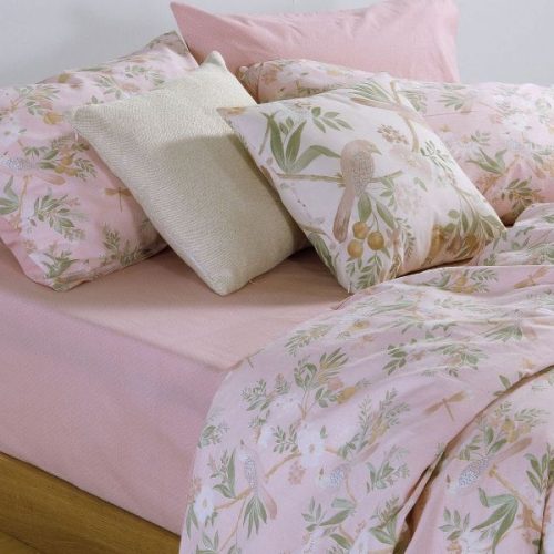 Σεντόνια Υπέρδιπλα με Λάστιχο Σετ Dreamel Pink Nef-Nef Homeware