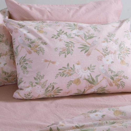 Μαξιλαροθήκες Σετ 2τμχ Dreamel 52x72 Nef-Nef Homeware Pink