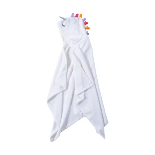039776 Βρεφική Κάπα Unicorn 70x120cm Nef-Nef Homeware White