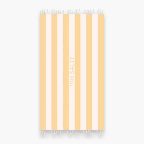 Nef-Nef Homeware Smooth Yellow Πετσέτα Θαλάσσης - Παρεό 90x170cm