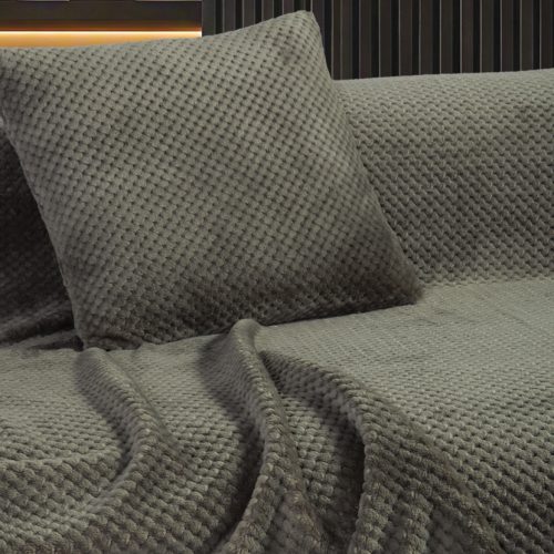Ριχτάρι Πολυθρόνας Edinber 100% Πολυεστέρας 280gr/m² 130x180cm GREEN