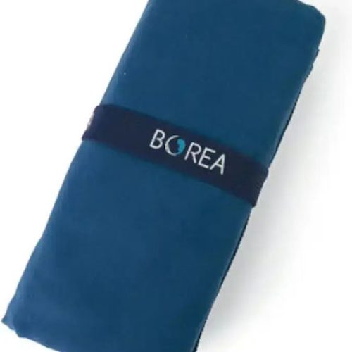 BOREA Πετσέτα Σώματος Microfiber Μπλε 80x160cm